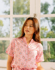 Bliss Shirt in Pink Pop