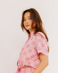 Bliss Shirt in Pink Pop