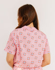 Bliss Shirt in Pink Pop