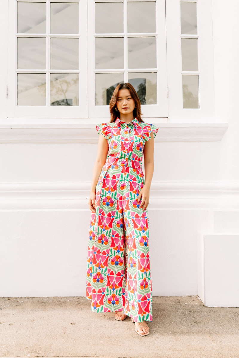 Athena Jumpsuit in Clarisse – One Puram