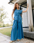 Palazzo Pant in Cobalt Blue