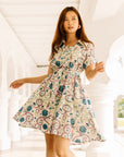 Banyan Dress in Morris Print