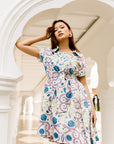 Banyan Dress in Morris Print