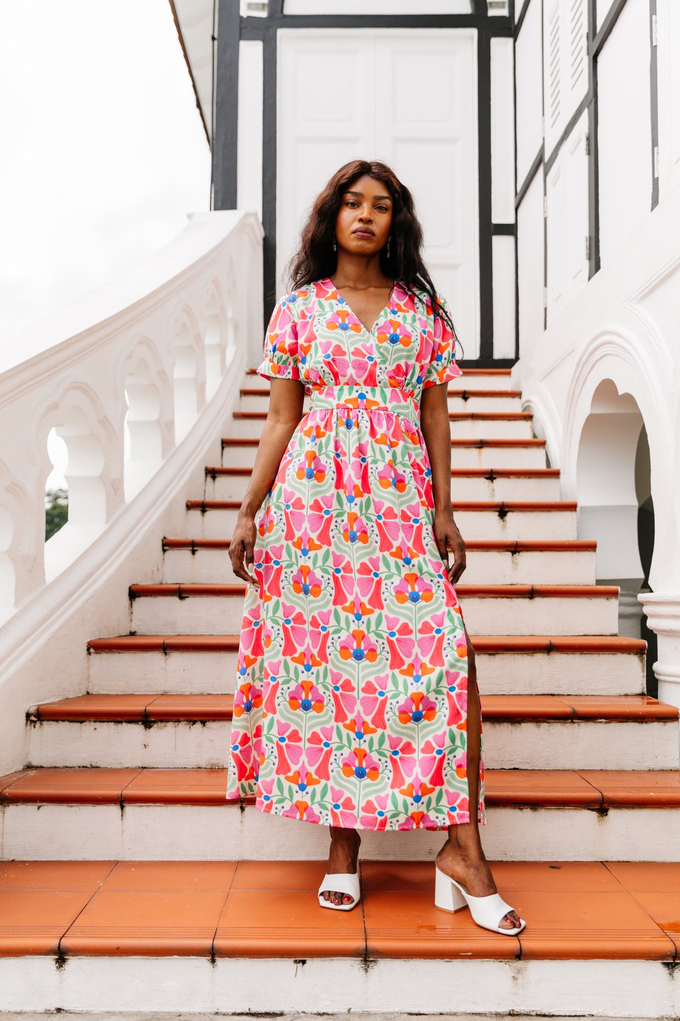 Calypso Dress in Clarisse – One Puram