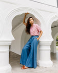 Palazzo Pant in Cobalt Blue