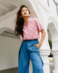 Palazzo Pant in Cobalt Blue