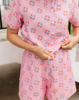 Bliss Shirt in Pink Pop