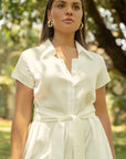 Banyan Dress in Ivory
