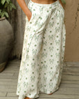 Palazzo Pant in Verde Foliage