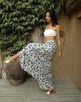 Tropez Skirt in Marine Flora