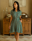 Banyan Dress in Mosaic Mirage