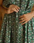 Banyan Dress in Mosaic Mirage
