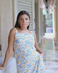 Tropez Top in Azure Blossom