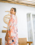 CHELA DRESS IN LOTUS PEACH