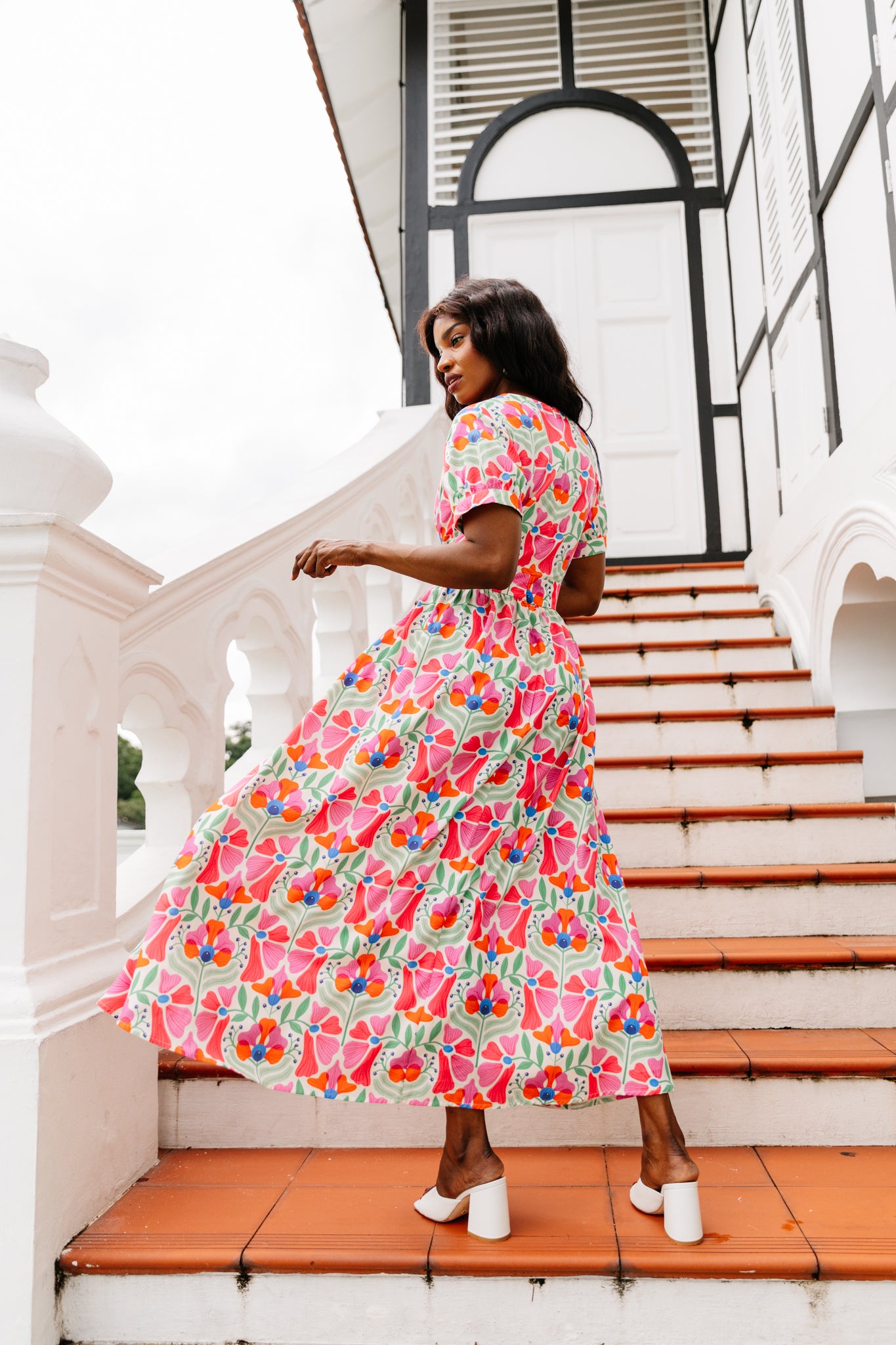 Calypso Dress in Clarisse – One Puram